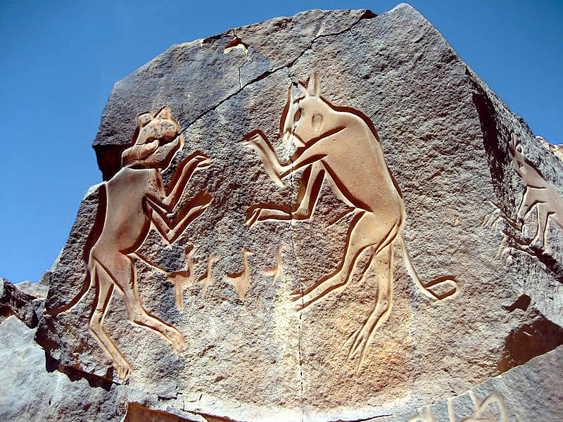 Rock_Carvings_im_Wadi_Matkhandoush